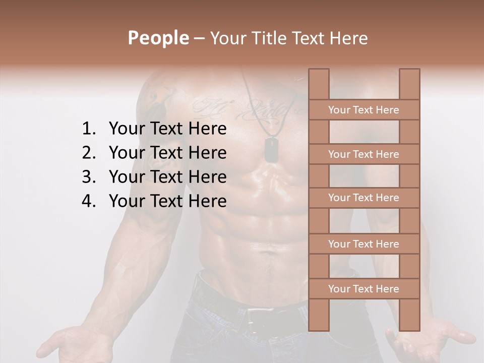 Emotions Fit Jeans PowerPoint Template