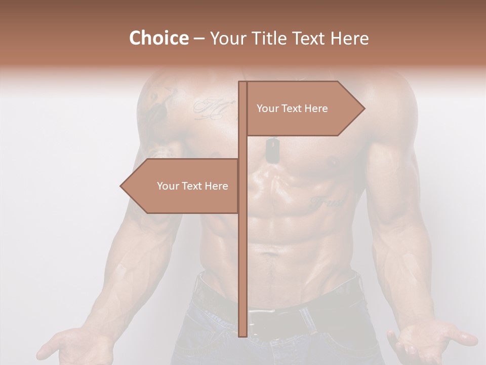 Emotions Fit Jeans PowerPoint Template