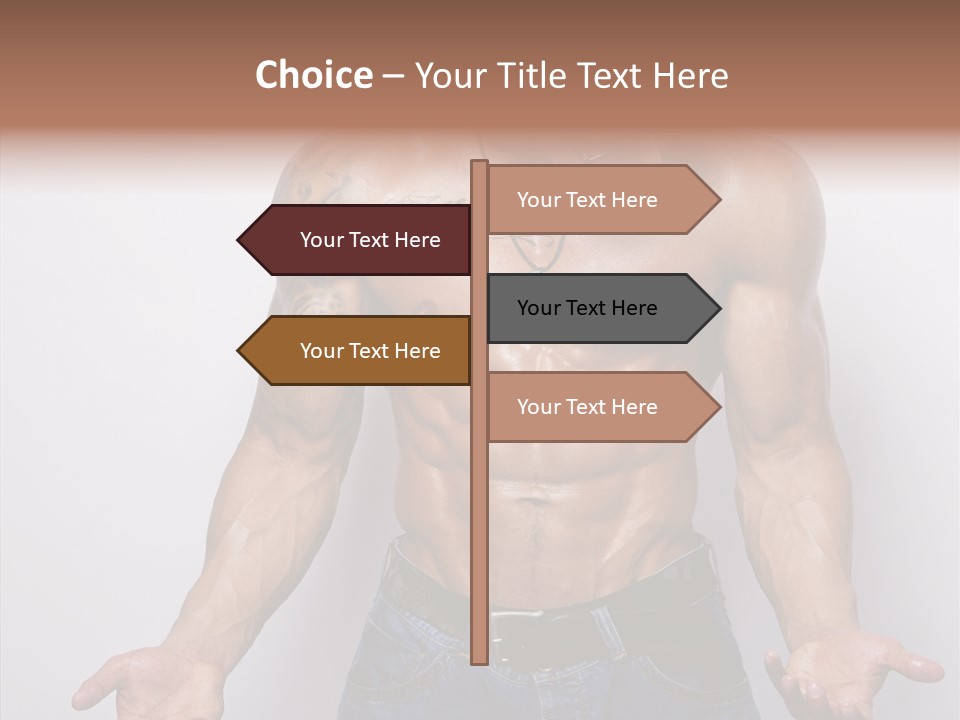 Emotions Fit Jeans PowerPoint Template