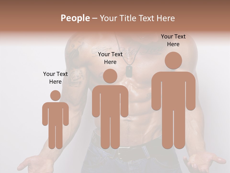 Emotions Fit Jeans PowerPoint Template