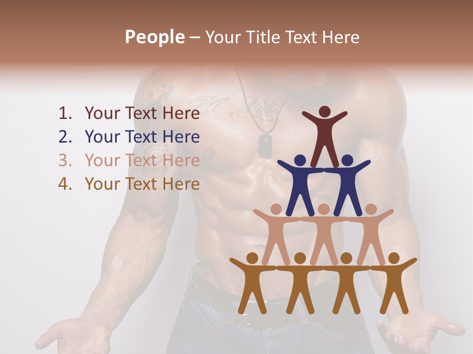 Emotions Fit Jeans PowerPoint Template