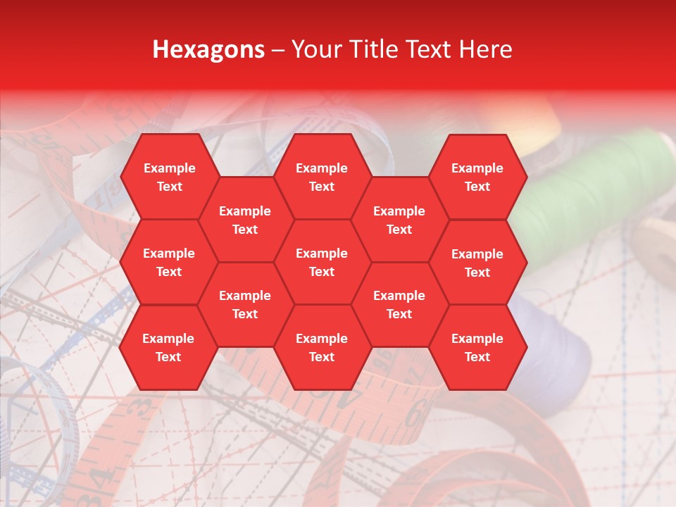 Embroidery Knitting Hobby PowerPoint Template