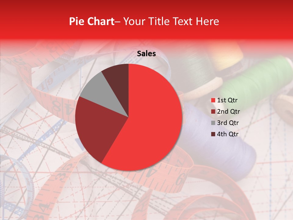 Embroidery Knitting Hobby PowerPoint Template