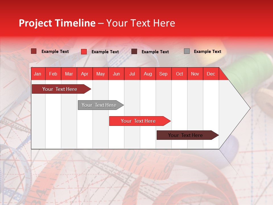 Embroidery Knitting Hobby PowerPoint Template