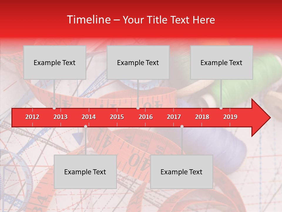 Embroidery Knitting Hobby PowerPoint Template