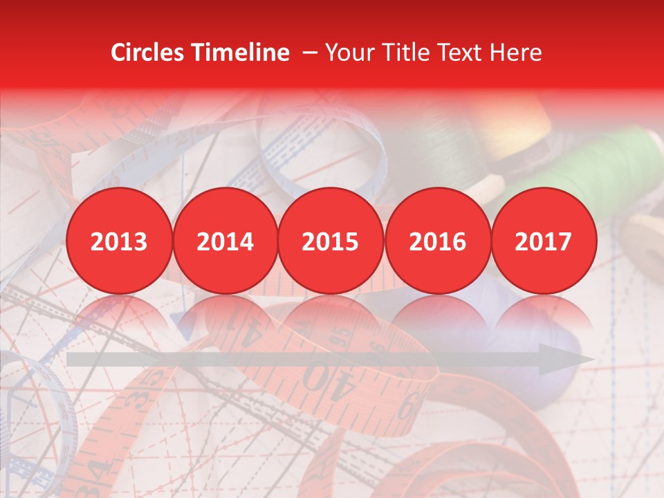 Embroidery Knitting Hobby PowerPoint Template