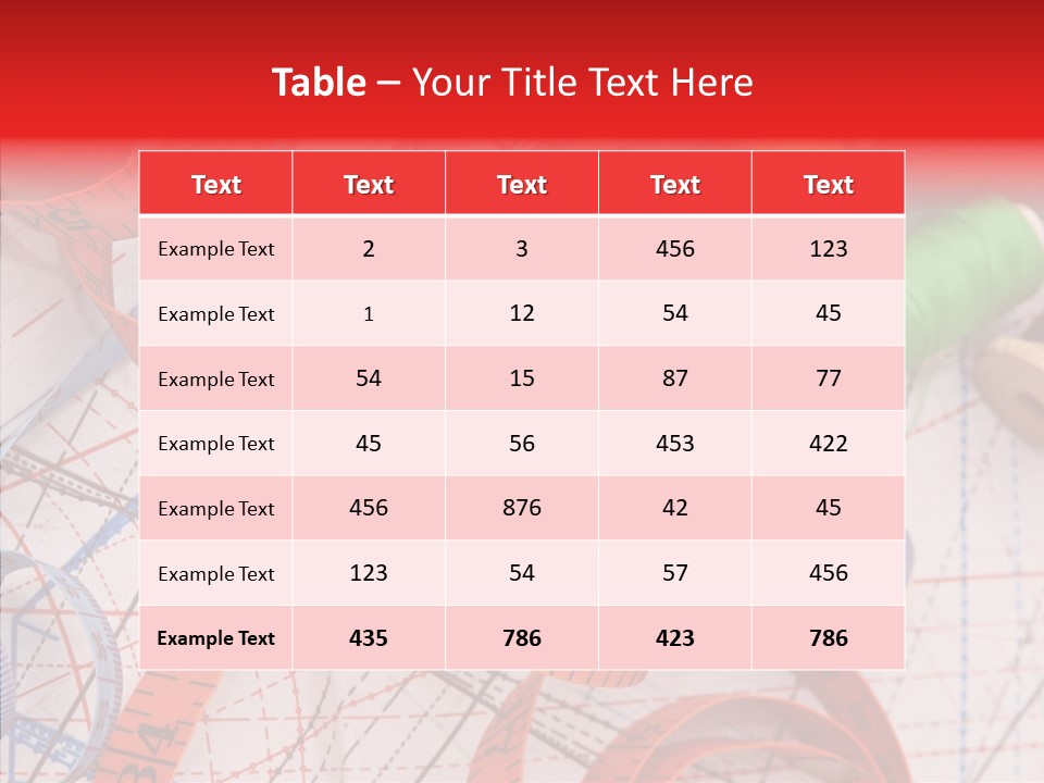 Embroidery Knitting Hobby PowerPoint Template