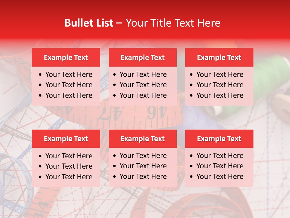 Embroidery Knitting Hobby PowerPoint Template