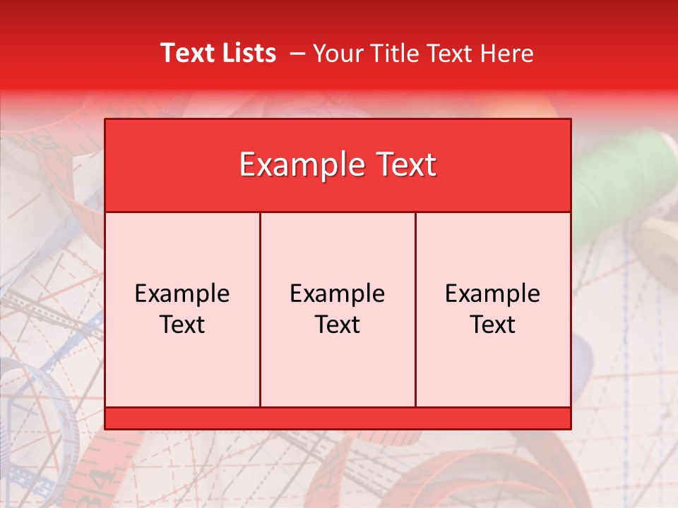 Embroidery Knitting Hobby PowerPoint Template
