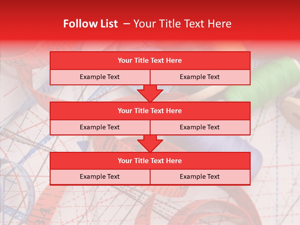 Embroidery Knitting Hobby PowerPoint Template