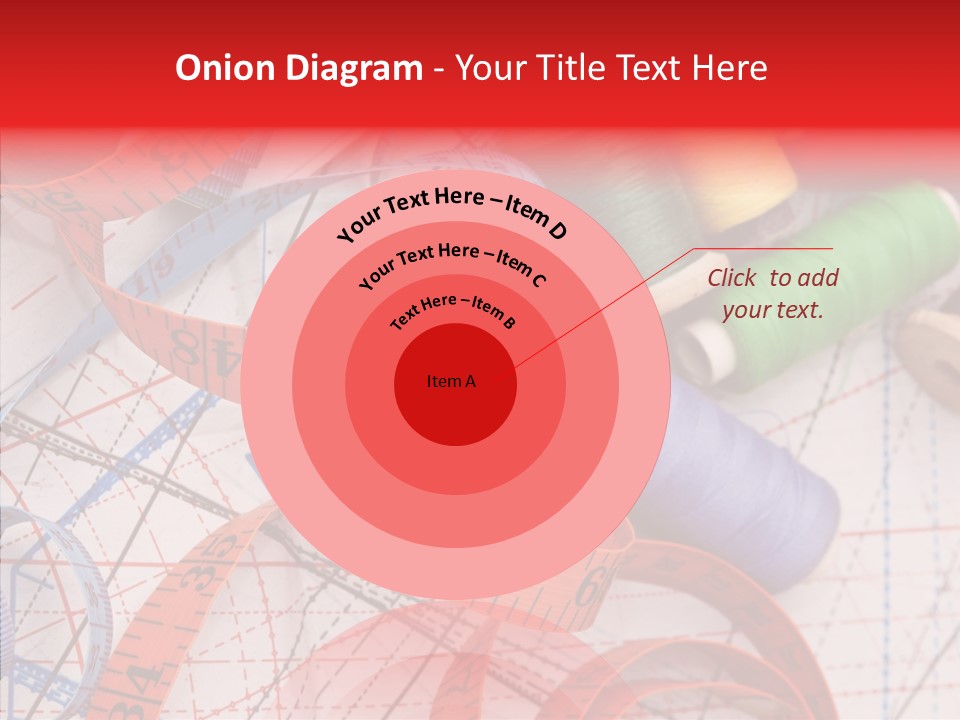 Embroidery Knitting Hobby PowerPoint Template