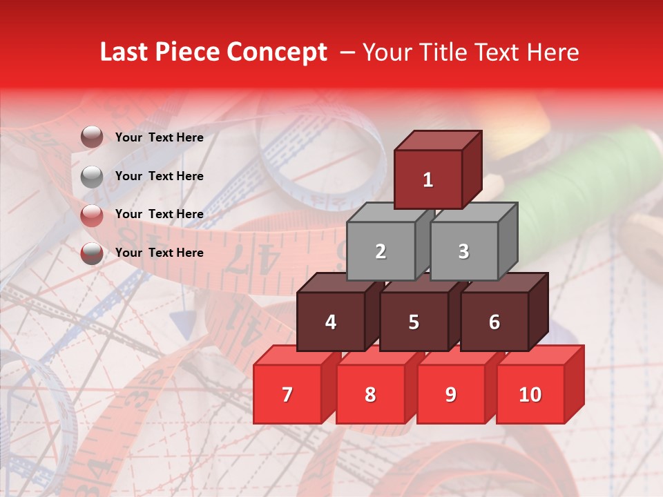 Embroidery Knitting Hobby PowerPoint Template