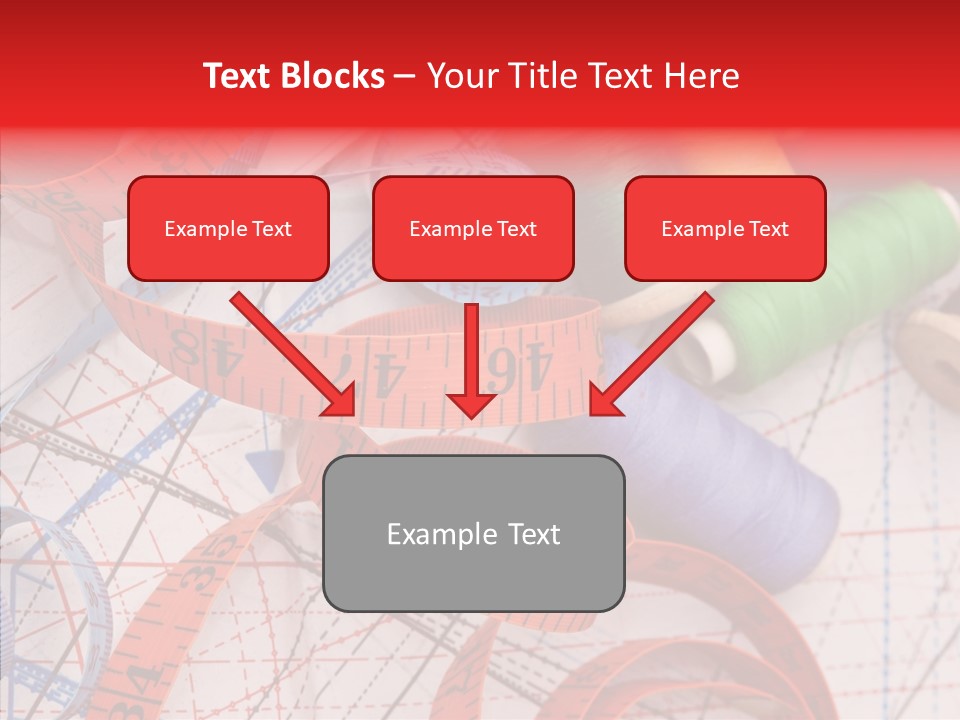 Embroidery Knitting Hobby PowerPoint Template