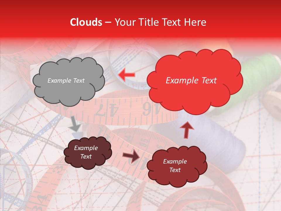 Embroidery Knitting Hobby PowerPoint Template