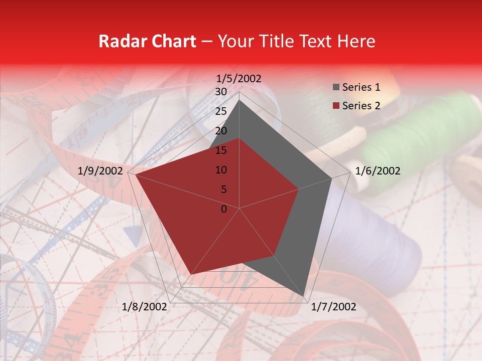 Embroidery Knitting Hobby PowerPoint Template