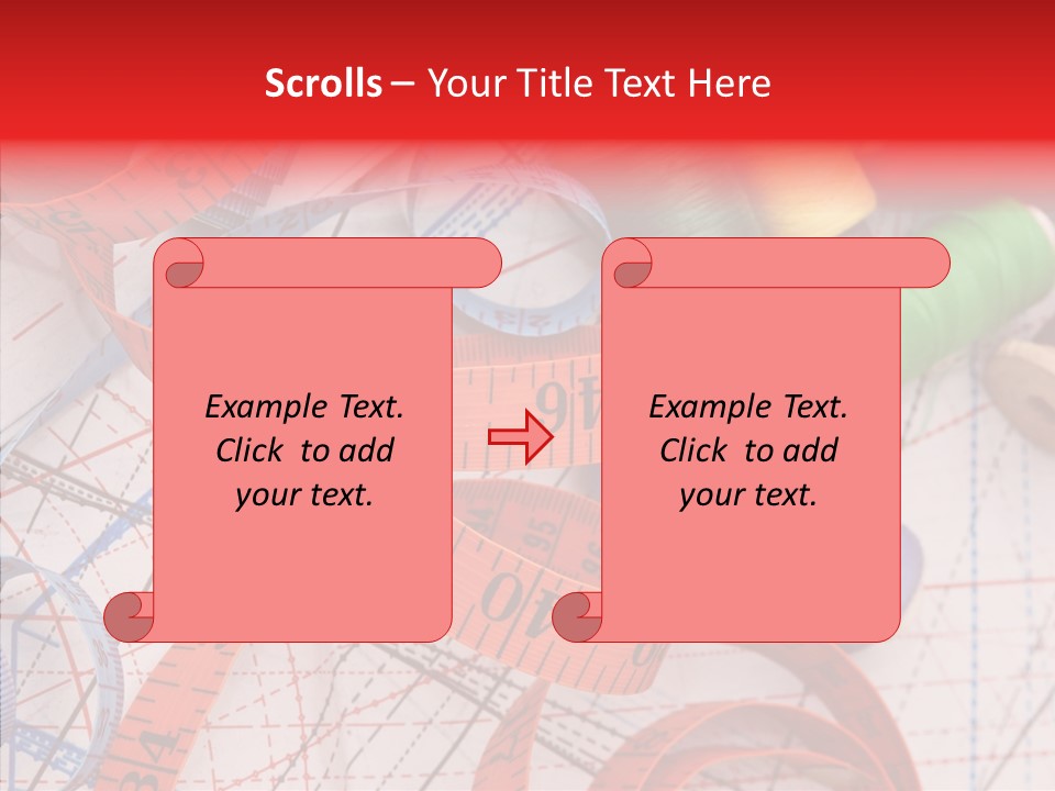 Embroidery Knitting Hobby PowerPoint Template