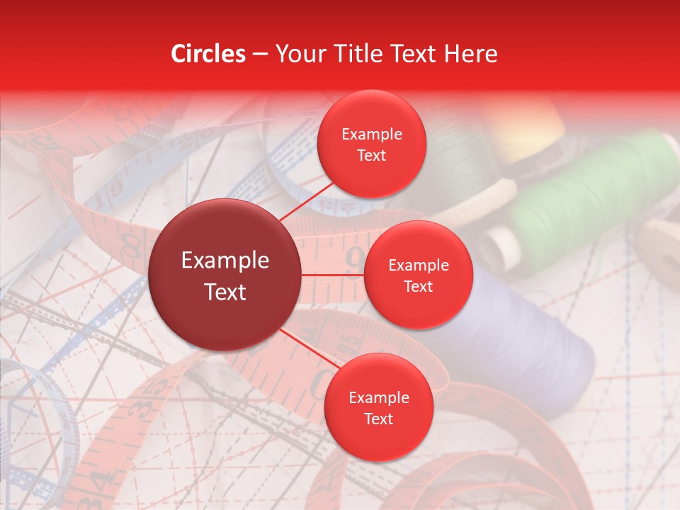 Embroidery Knitting Hobby PowerPoint Template