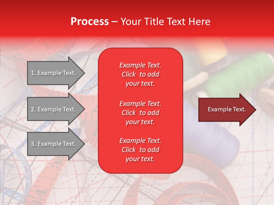 Embroidery Knitting Hobby PowerPoint Template