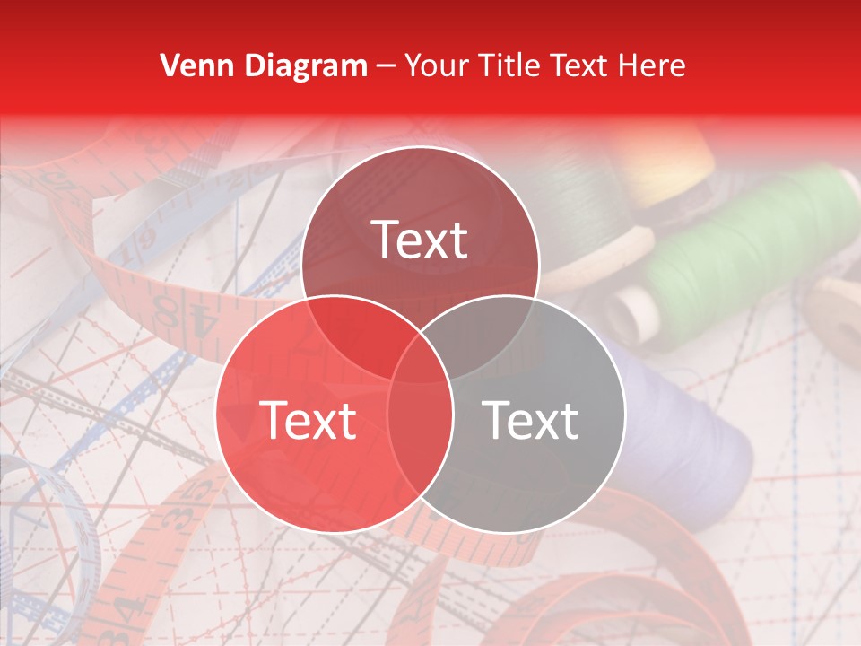 Embroidery Knitting Hobby PowerPoint Template