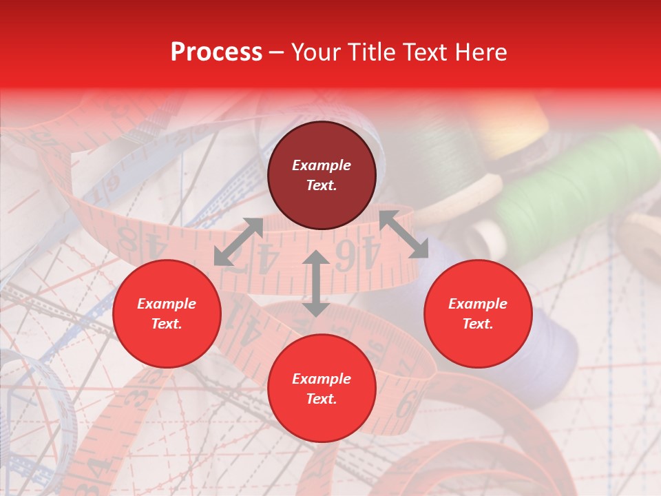 Embroidery Knitting Hobby PowerPoint Template