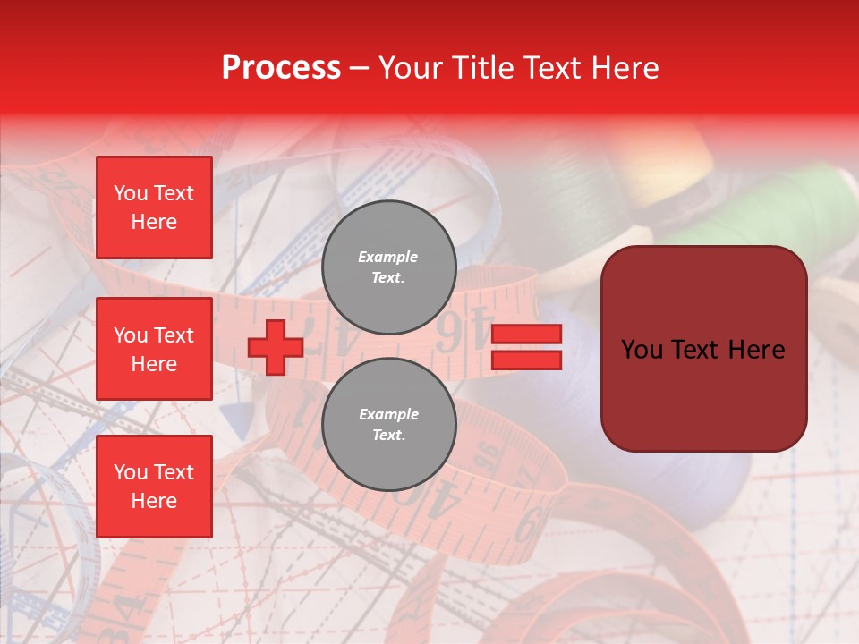 Embroidery Knitting Hobby PowerPoint Template