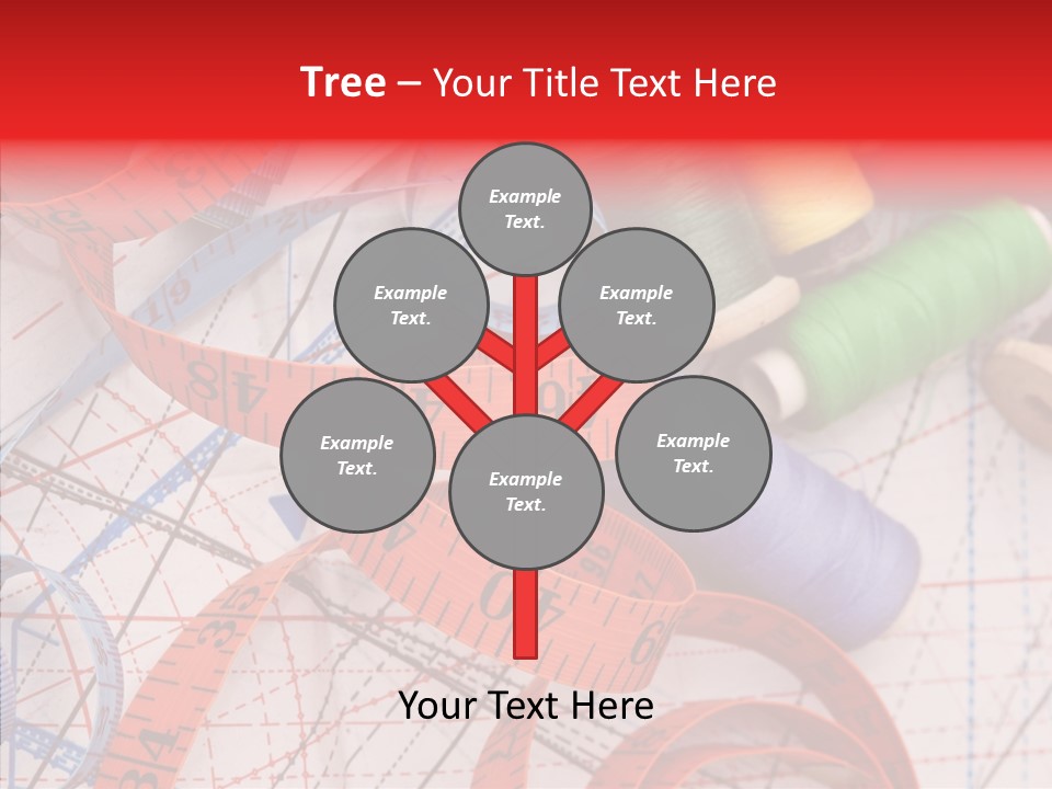 Embroidery Knitting Hobby PowerPoint Template