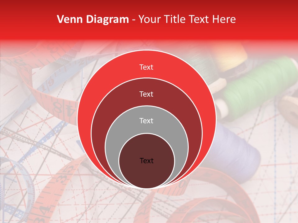 Embroidery Knitting Hobby PowerPoint Template