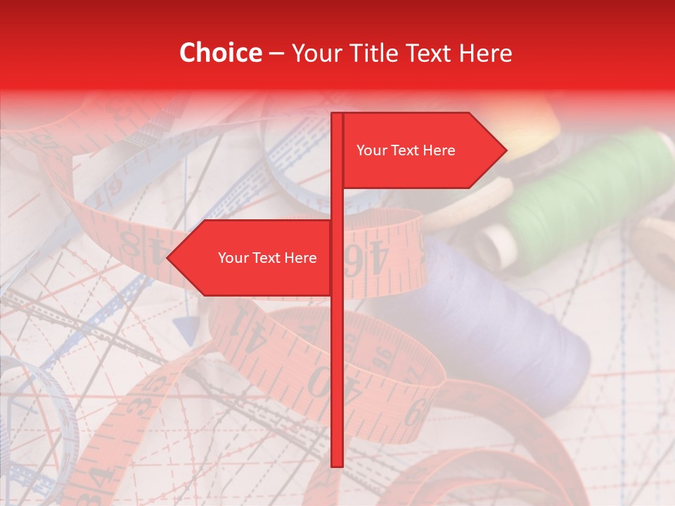 Embroidery Knitting Hobby PowerPoint Template