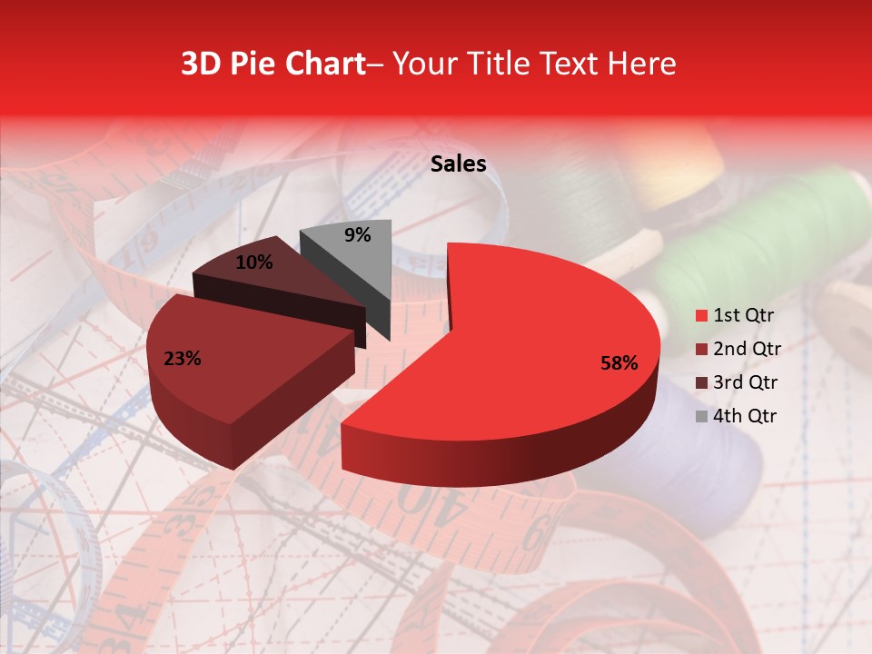 Embroidery Knitting Hobby PowerPoint Template