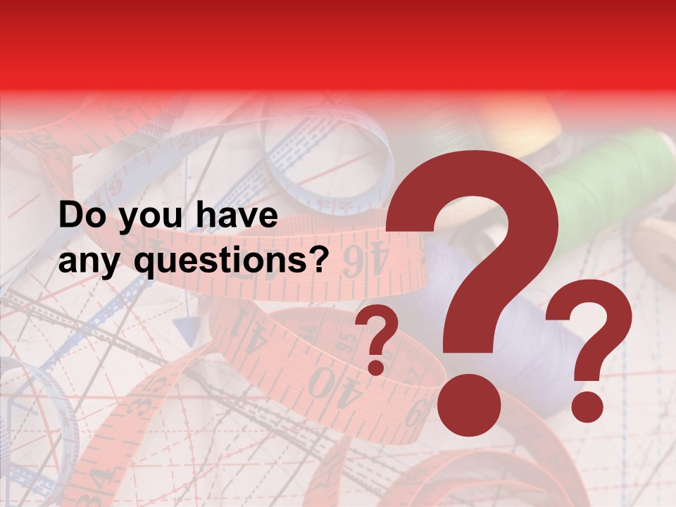 Embroidery Knitting Hobby PowerPoint Template