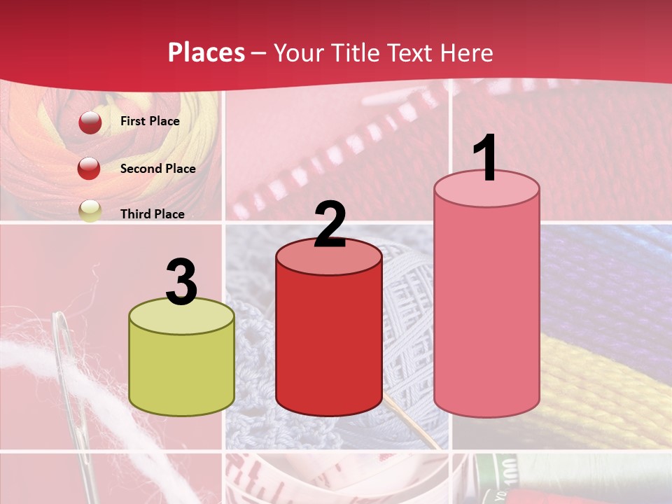 Needle Couture Tape PowerPoint Template