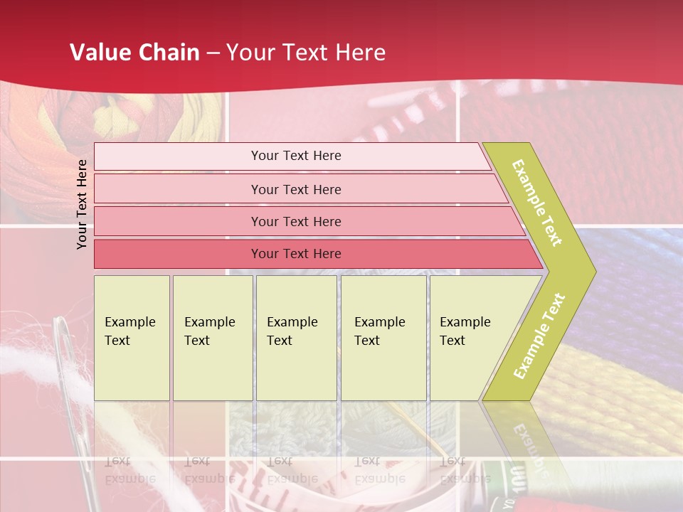 Needle Couture Tape PowerPoint Template