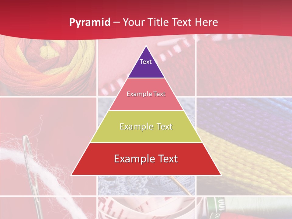 Needle Couture Tape PowerPoint Template