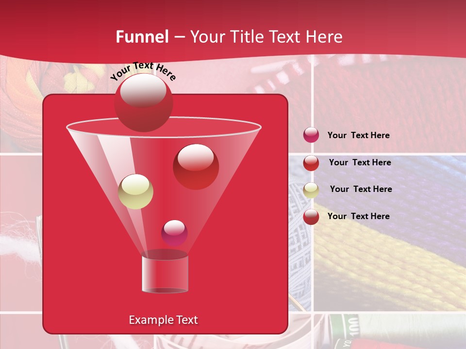 Needle Couture Tape PowerPoint Template