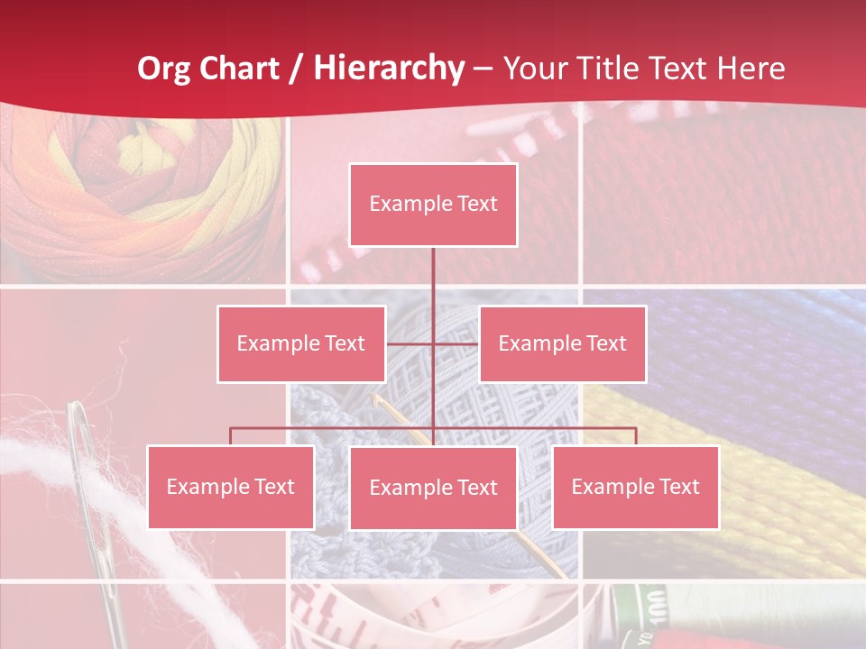 Needle Couture Tape PowerPoint Template