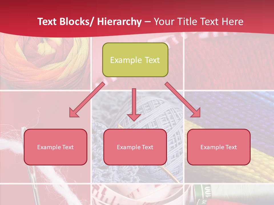 Needle Couture Tape PowerPoint Template