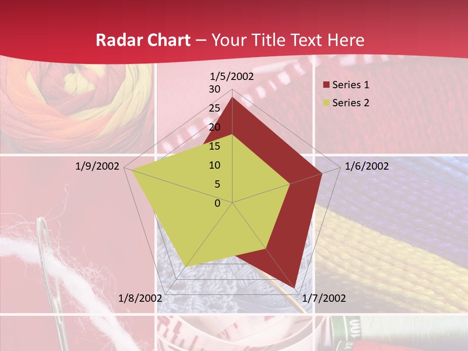 Needle Couture Tape PowerPoint Template