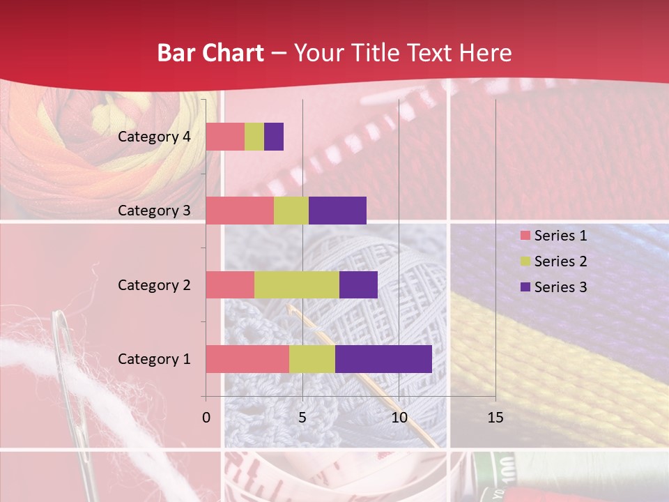 Needle Couture Tape PowerPoint Template