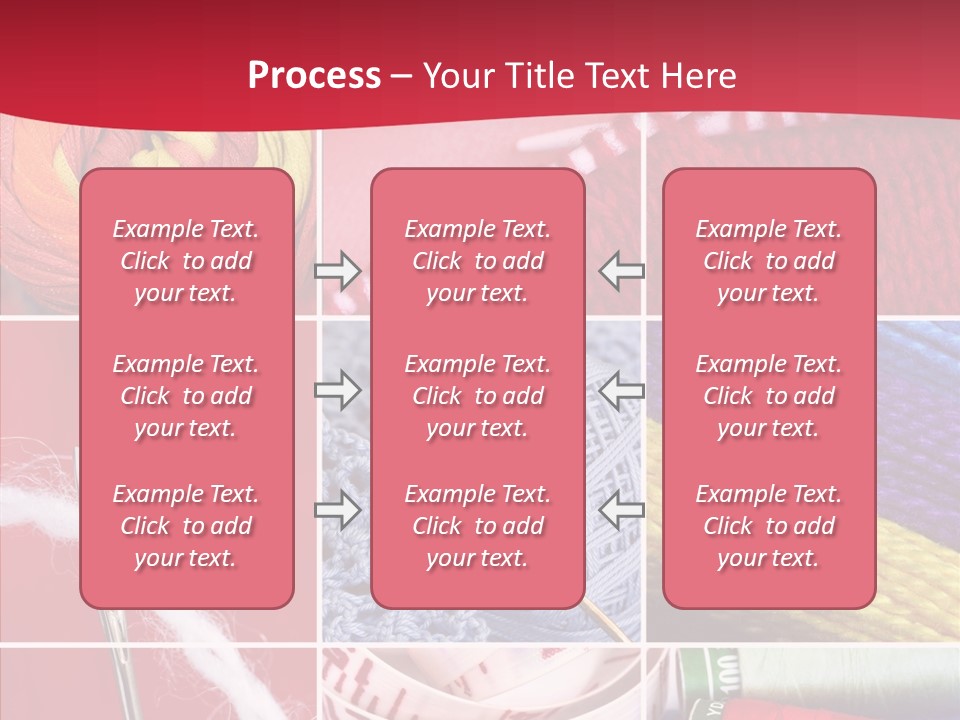 Needle Couture Tape PowerPoint Template