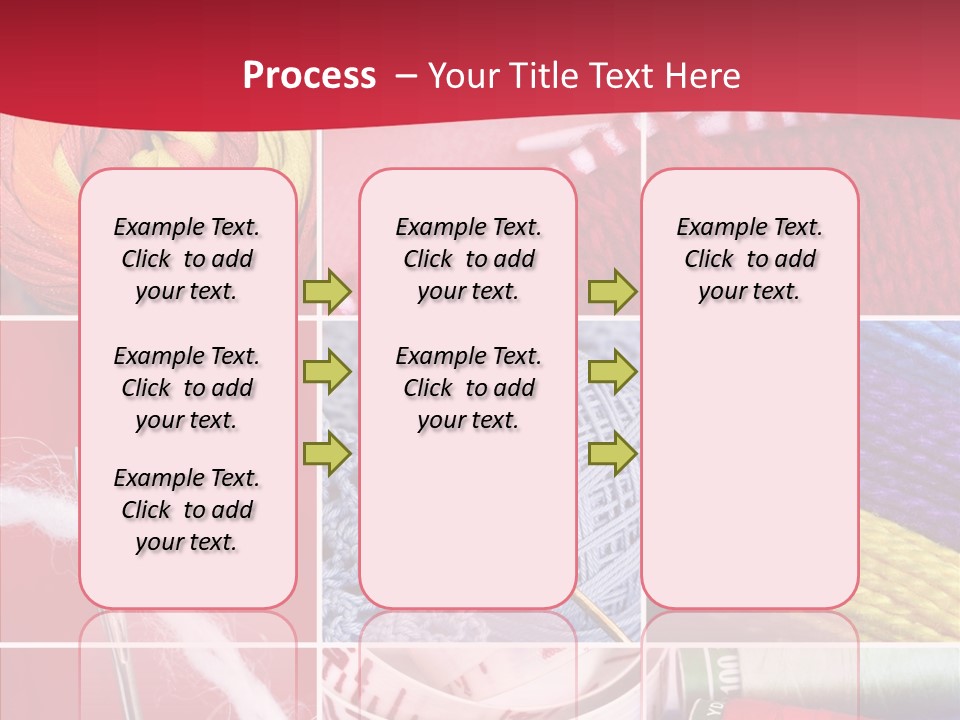 Needle Couture Tape PowerPoint Template