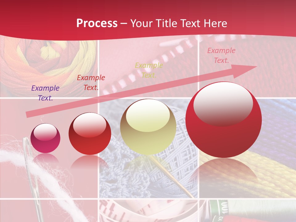 Needle Couture Tape PowerPoint Template
