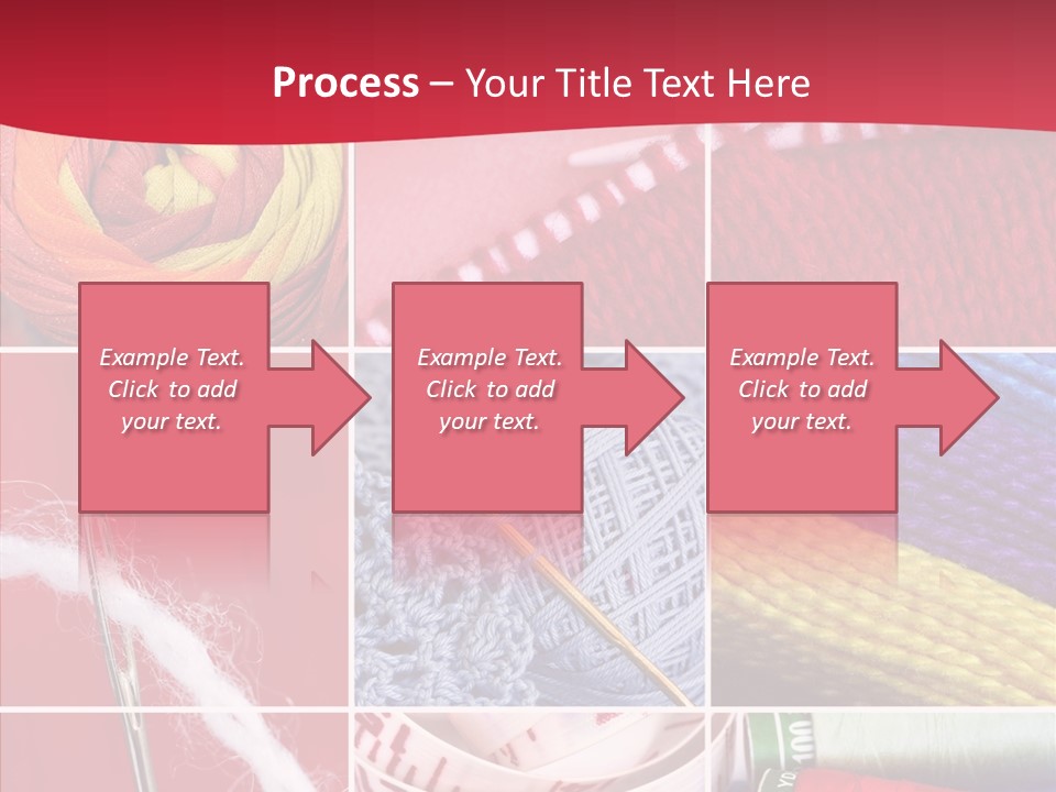 Needle Couture Tape PowerPoint Template