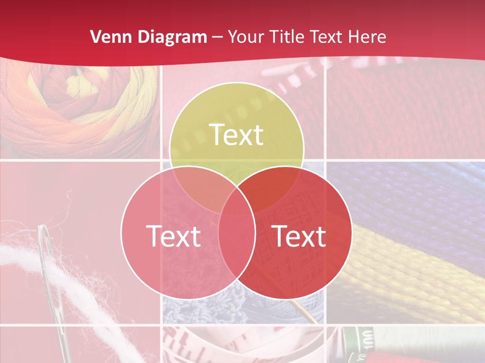 Needle Couture Tape PowerPoint Template