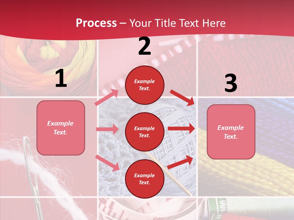 Needle Couture Tape PowerPoint Template