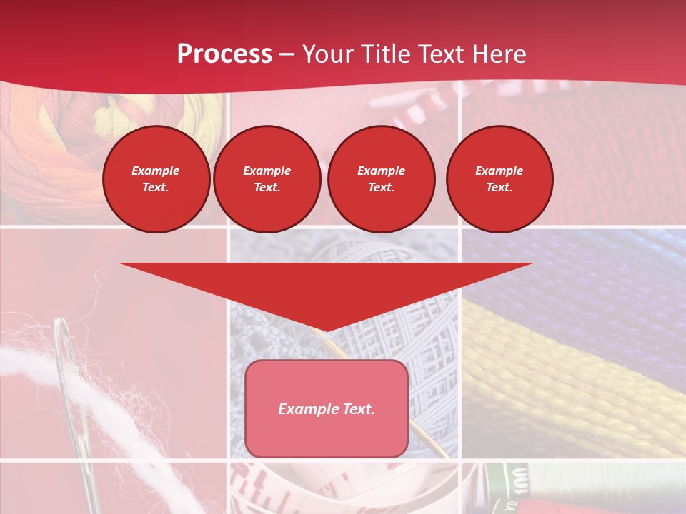 Needle Couture Tape PowerPoint Template