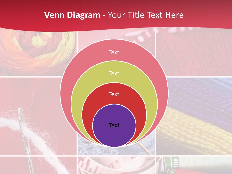 Needle Couture Tape PowerPoint Template