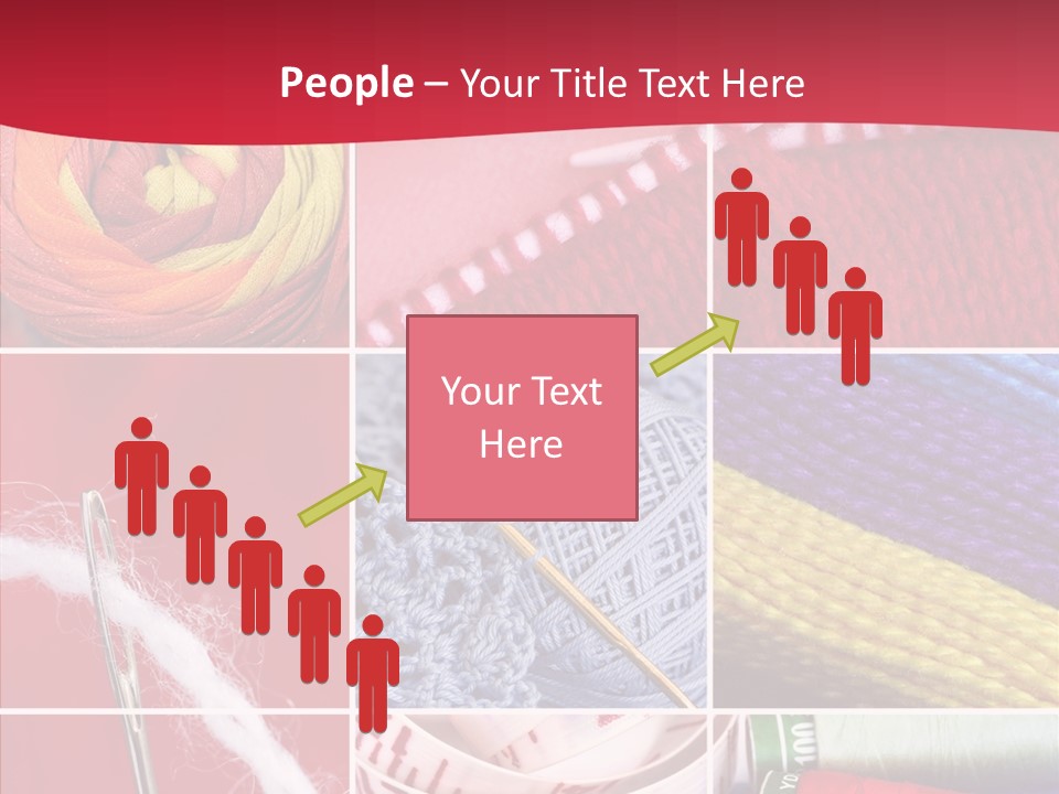 Needle Couture Tape PowerPoint Template