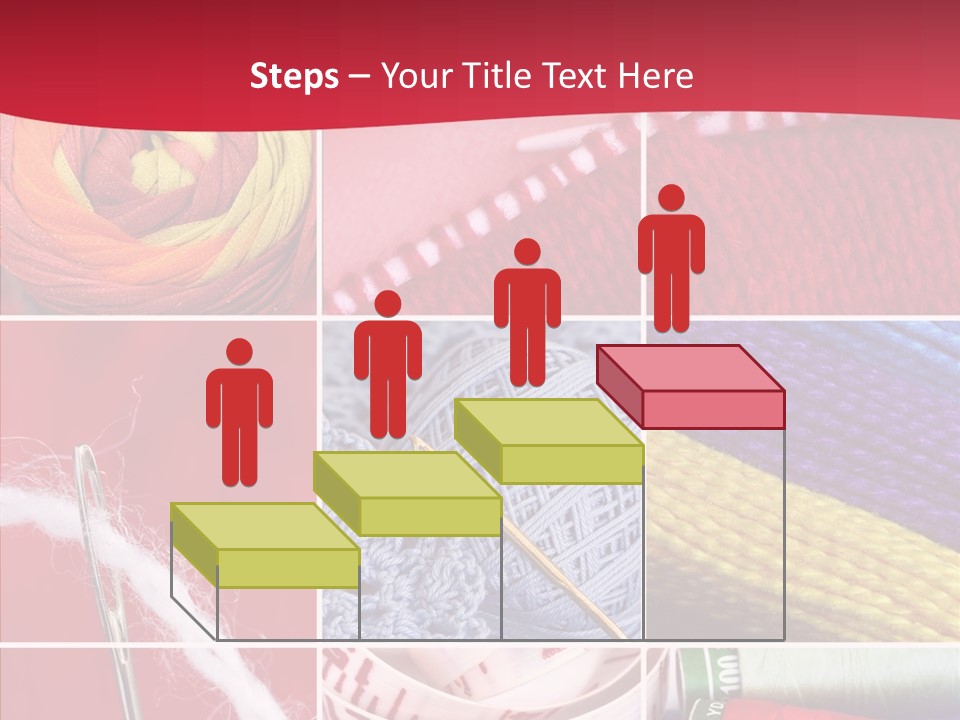 Needle Couture Tape PowerPoint Template