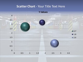 Dark Garage Parking Area PowerPoint Template