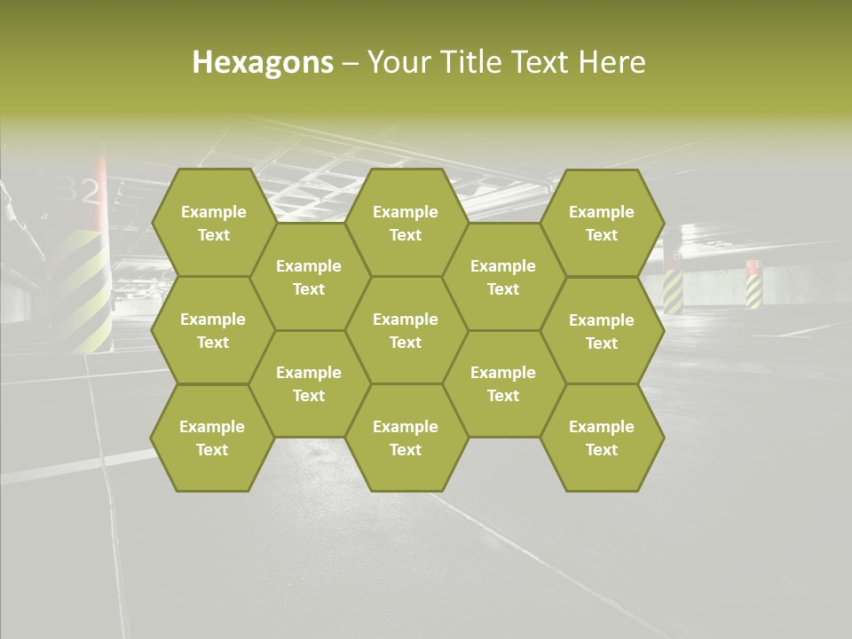 Inside Reflection Car PowerPoint Template